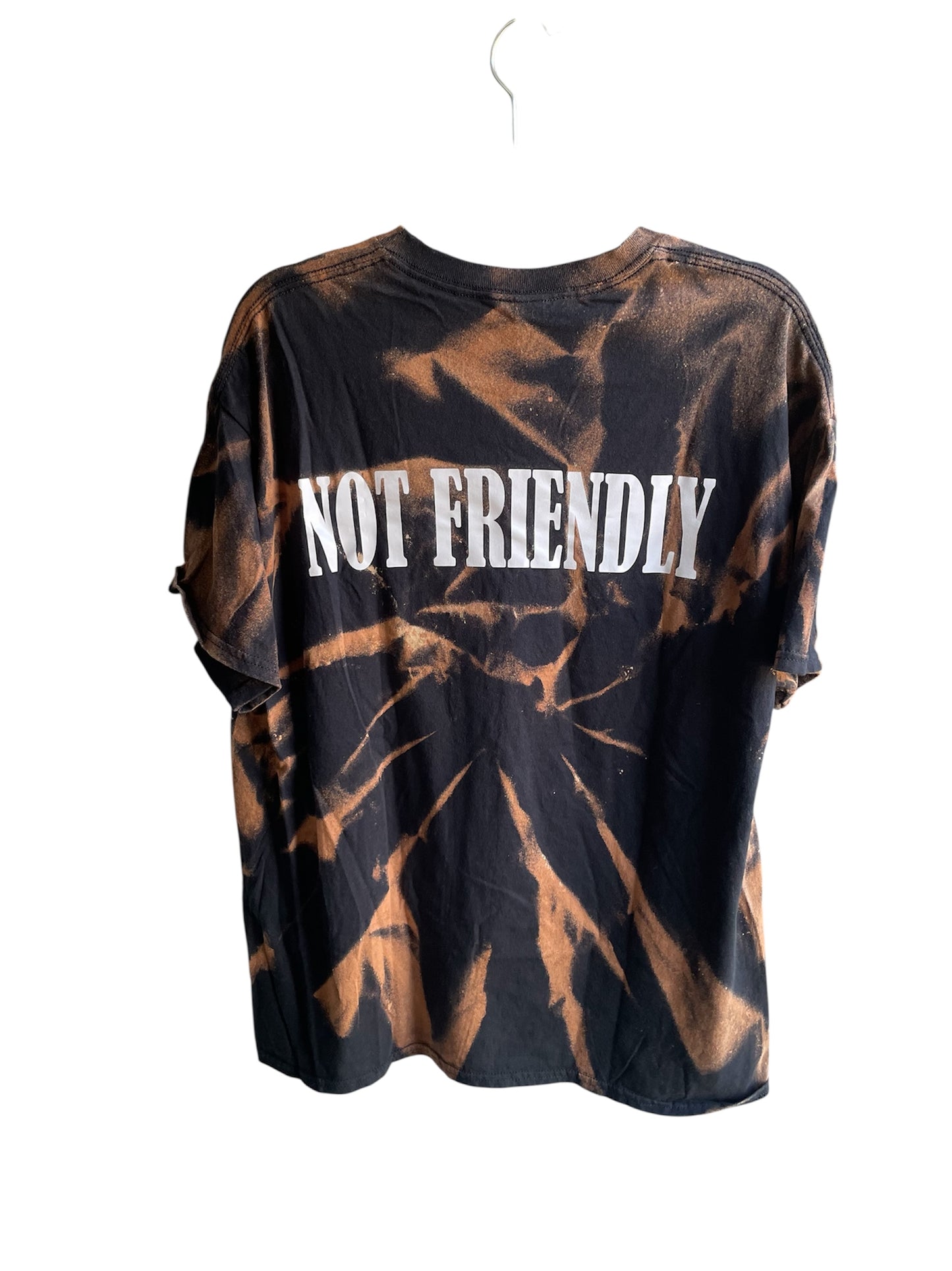 NOT FRIENDLY- Black Bleached Dyed *REMIXED* "Security" image 1