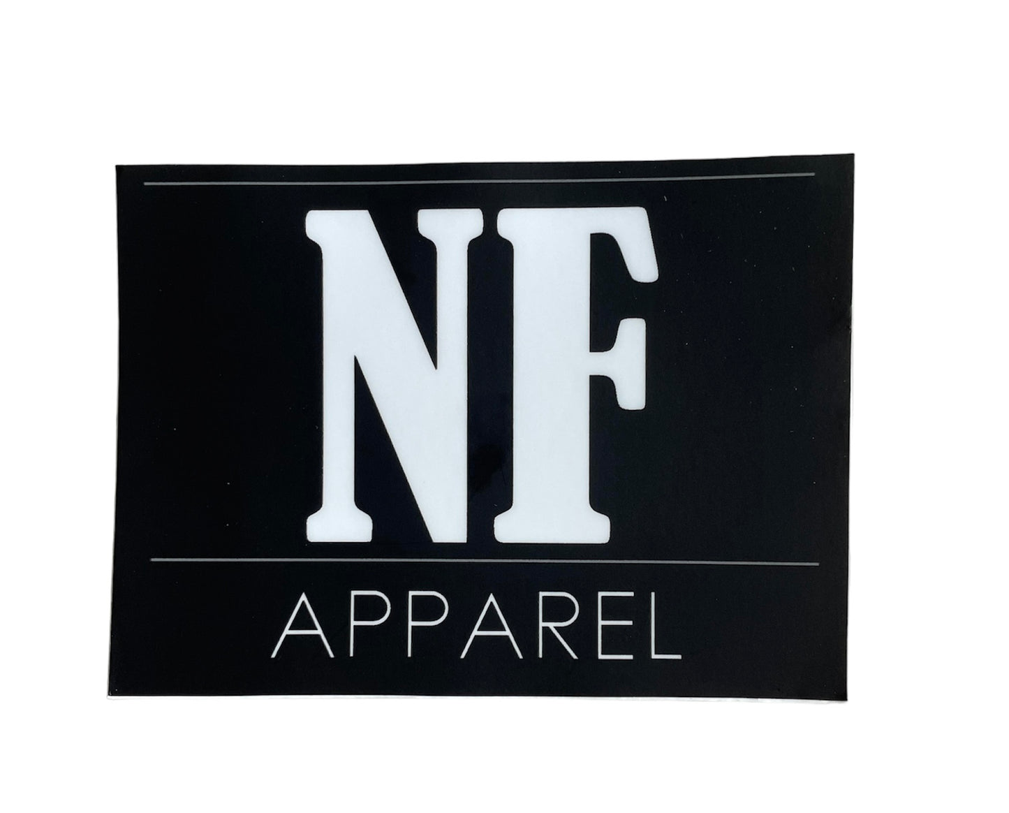 NF APPAREL Sticker image 0