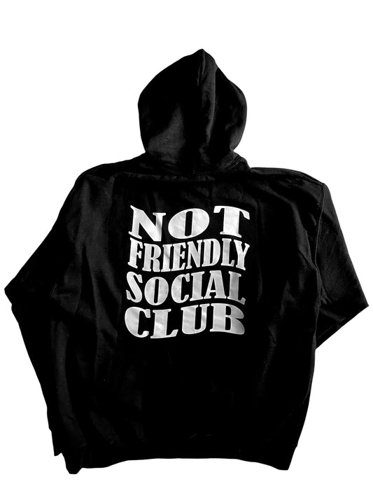  NOT FRIENDLY- SOCIAL Club hoodie image 0