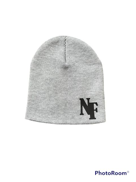 NOT FRIENDLY Skully Beanie -Grey image 0