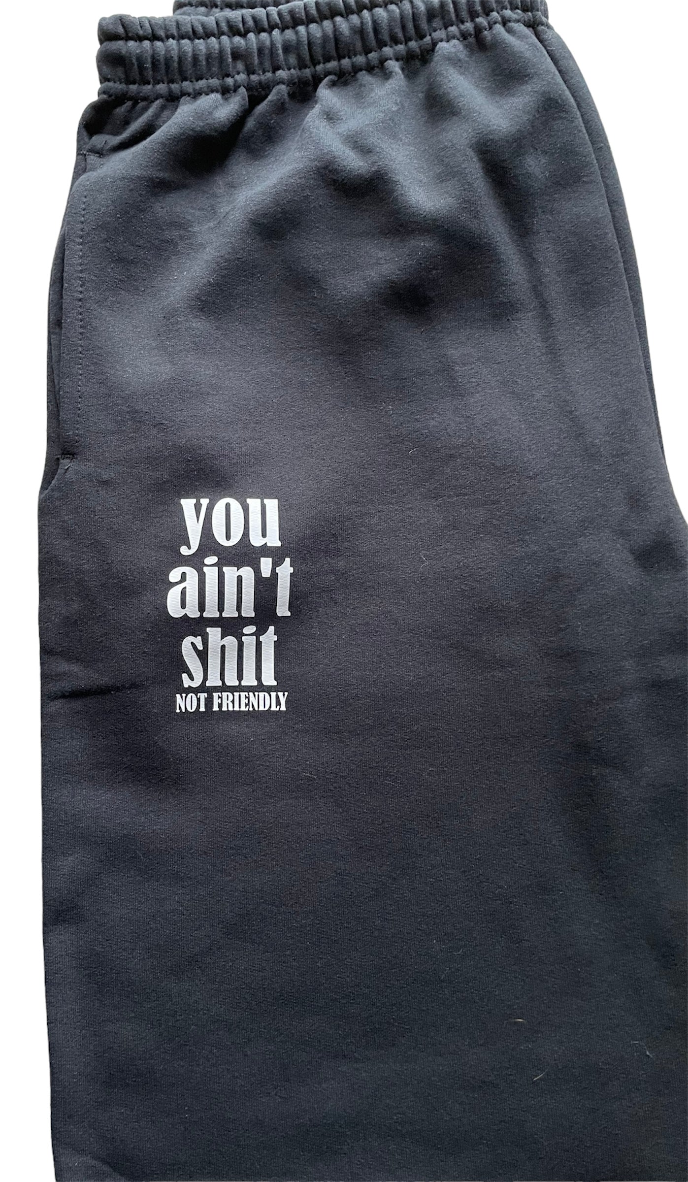 NOT FRIENDLY - “You Ain’t Shit” Sweatpants image 2