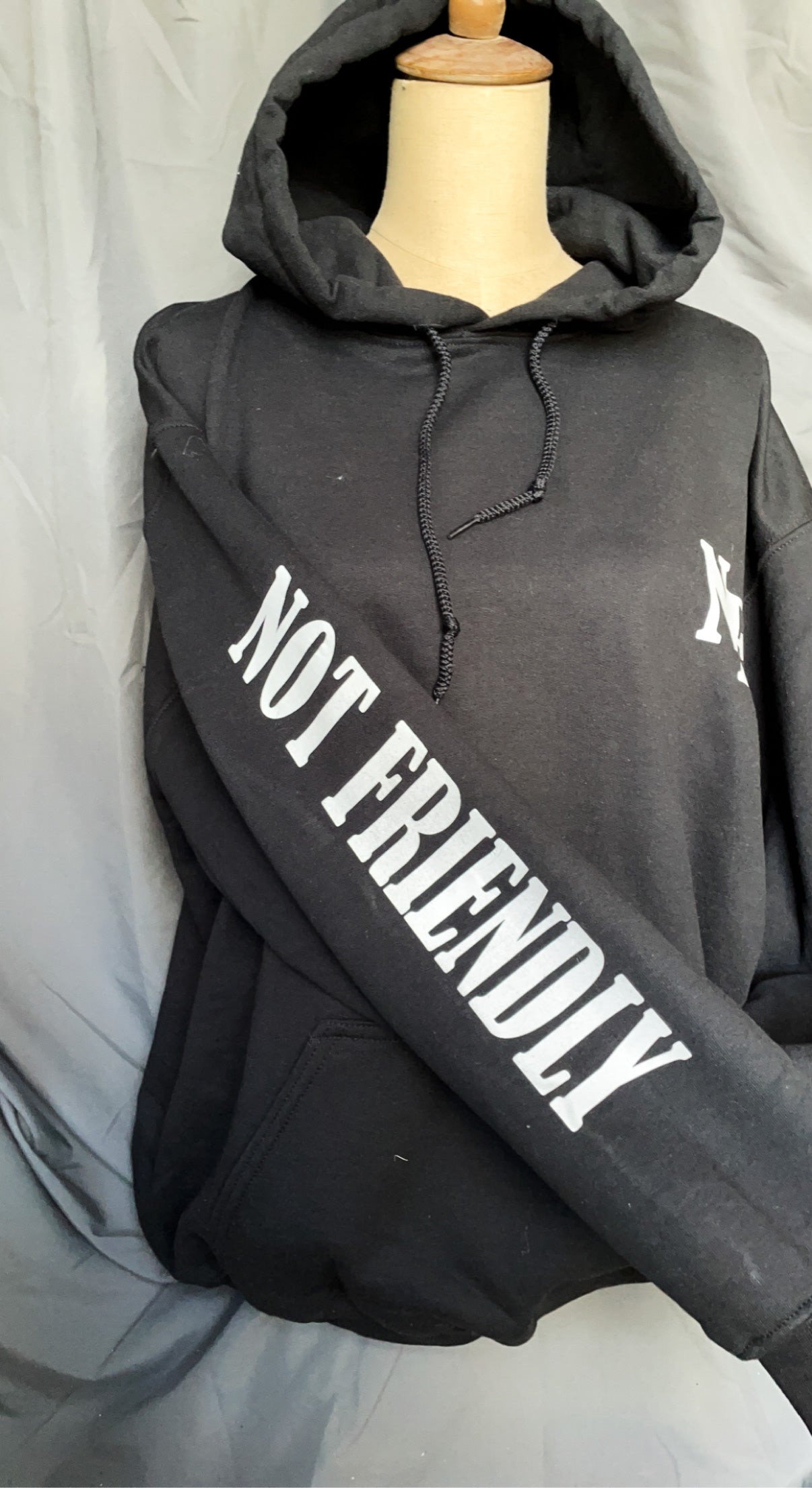 NOT FRIENDLY-Black "F-All The Way Off" image 2