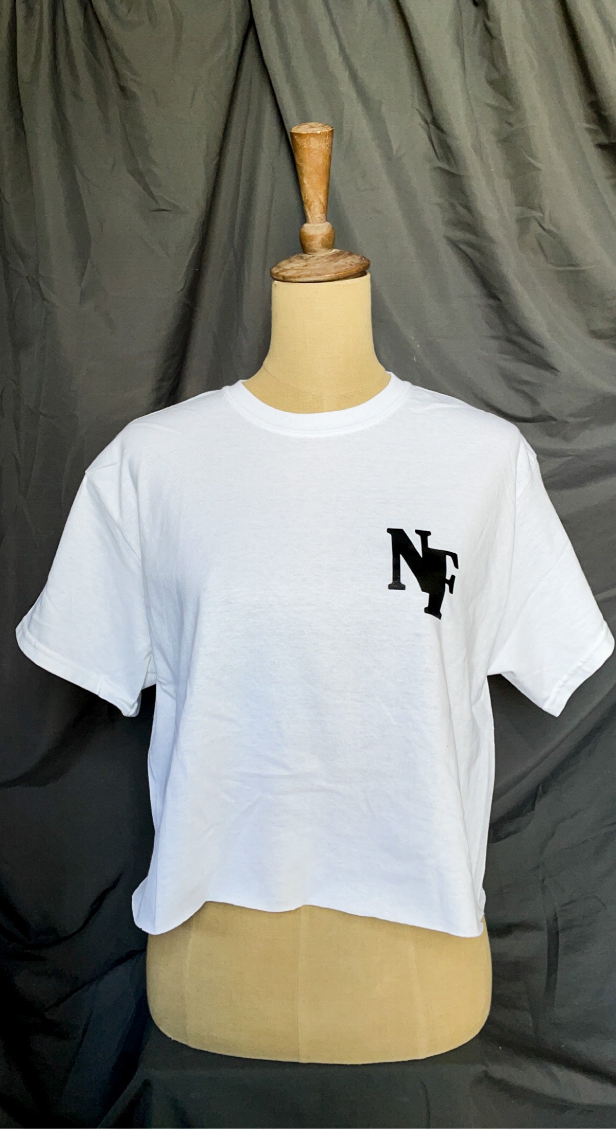 NOT FRIENDLY- White Crop "F-Off" image 0