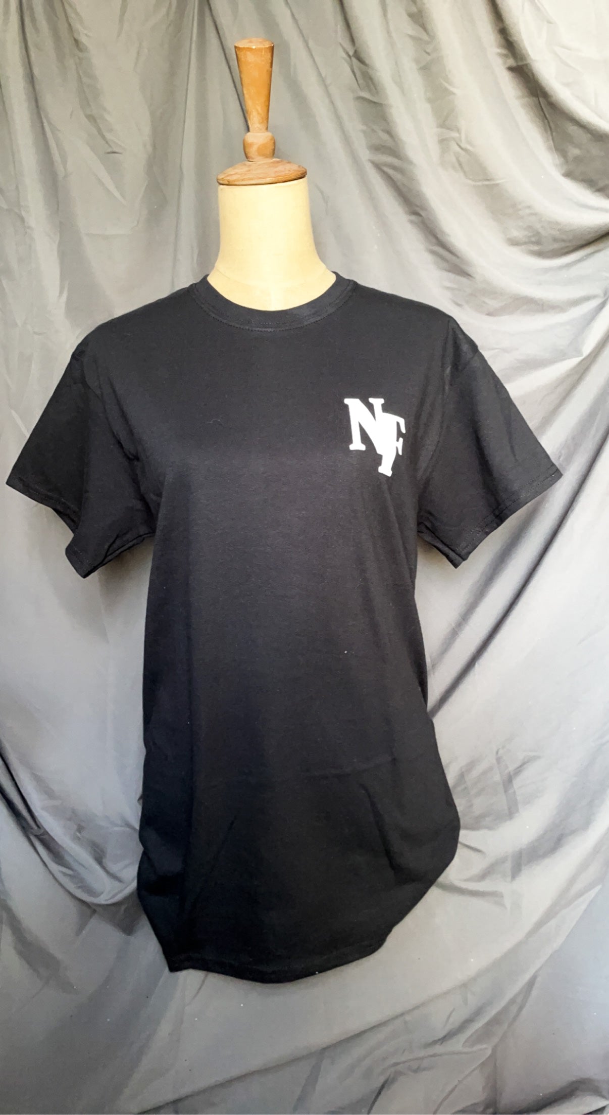 NOT FRIENDLY- Black Tee "F-Off" image 0