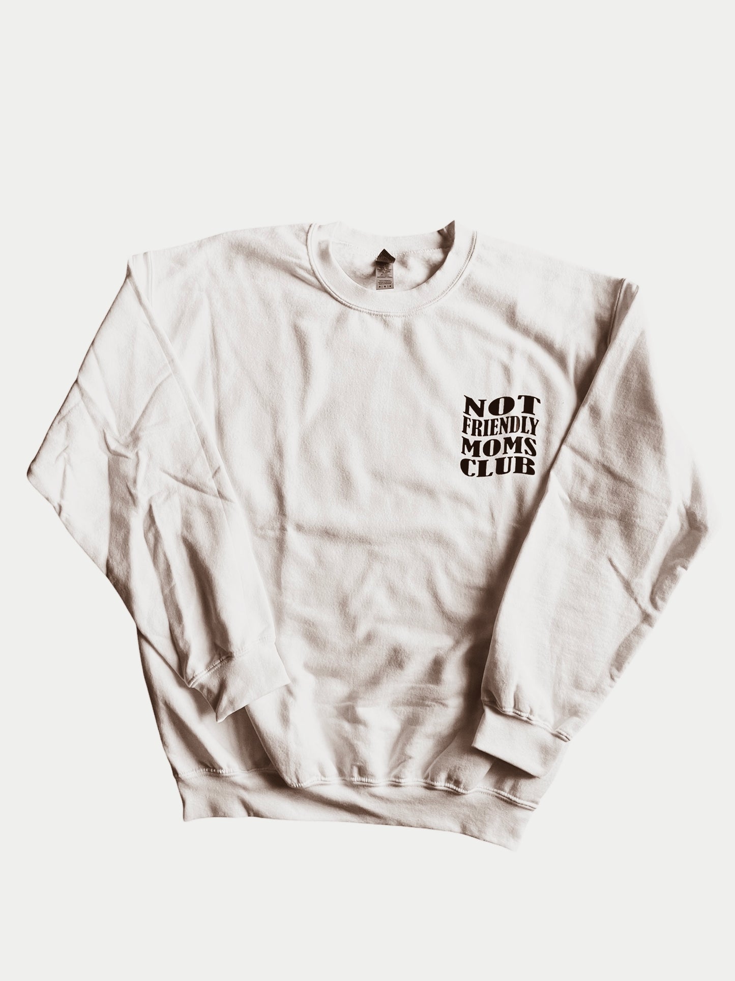 NOT FRIENDLY Moms Club - White image 1