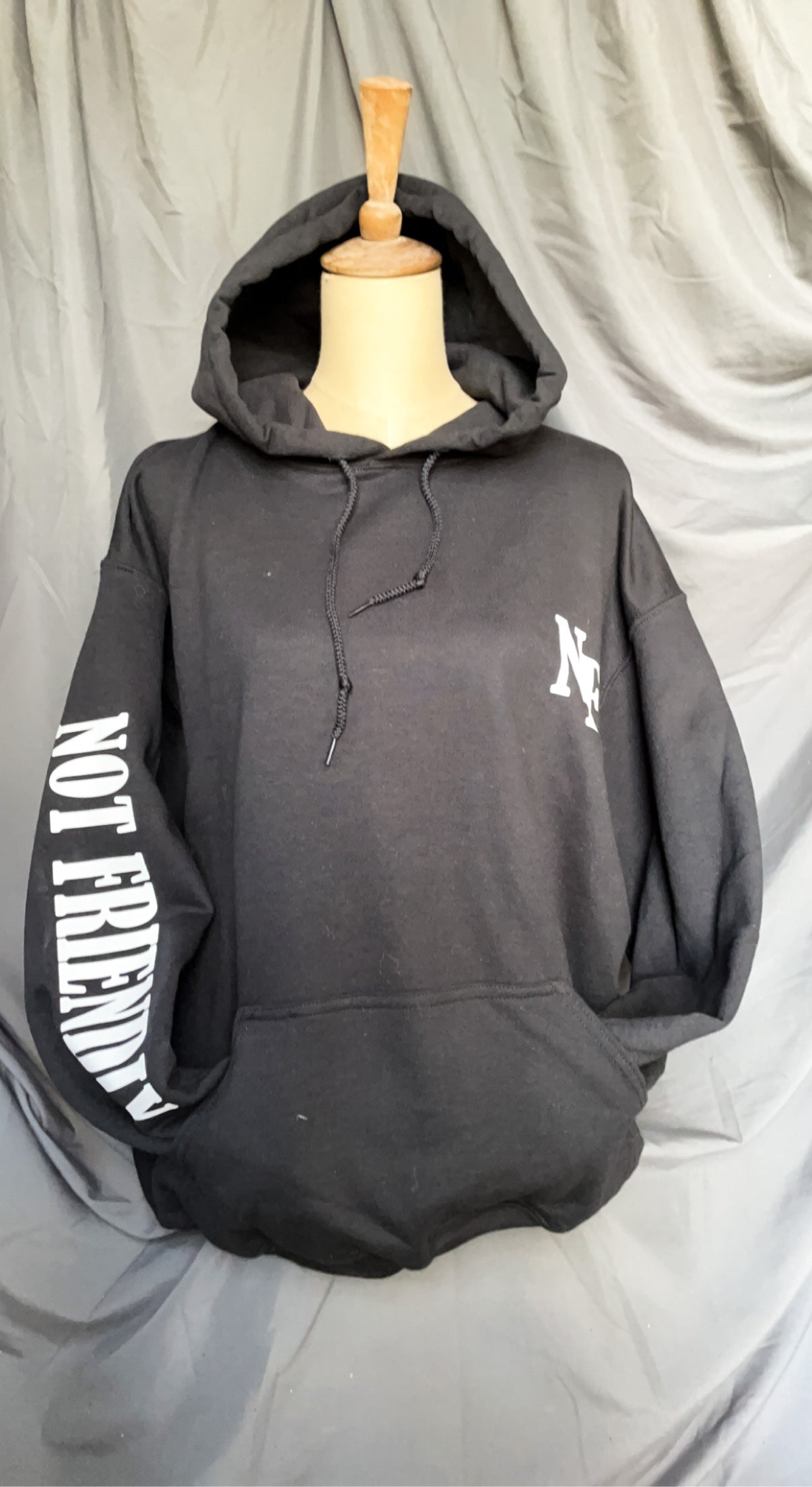 NOT FRIENDLY-Black "F-All The Way Off" image 0