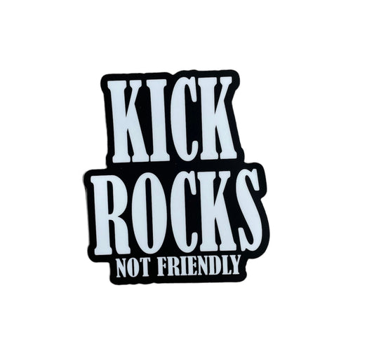 KICK ROCKS Sticker image 0