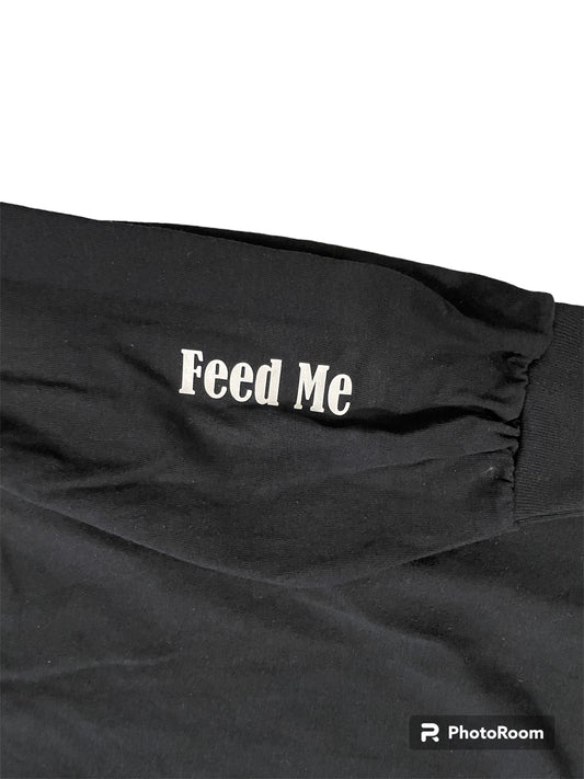 NOT FRIENDLY Black Long Sleeve “Cranky AF (Jackie’s tee)” image 1