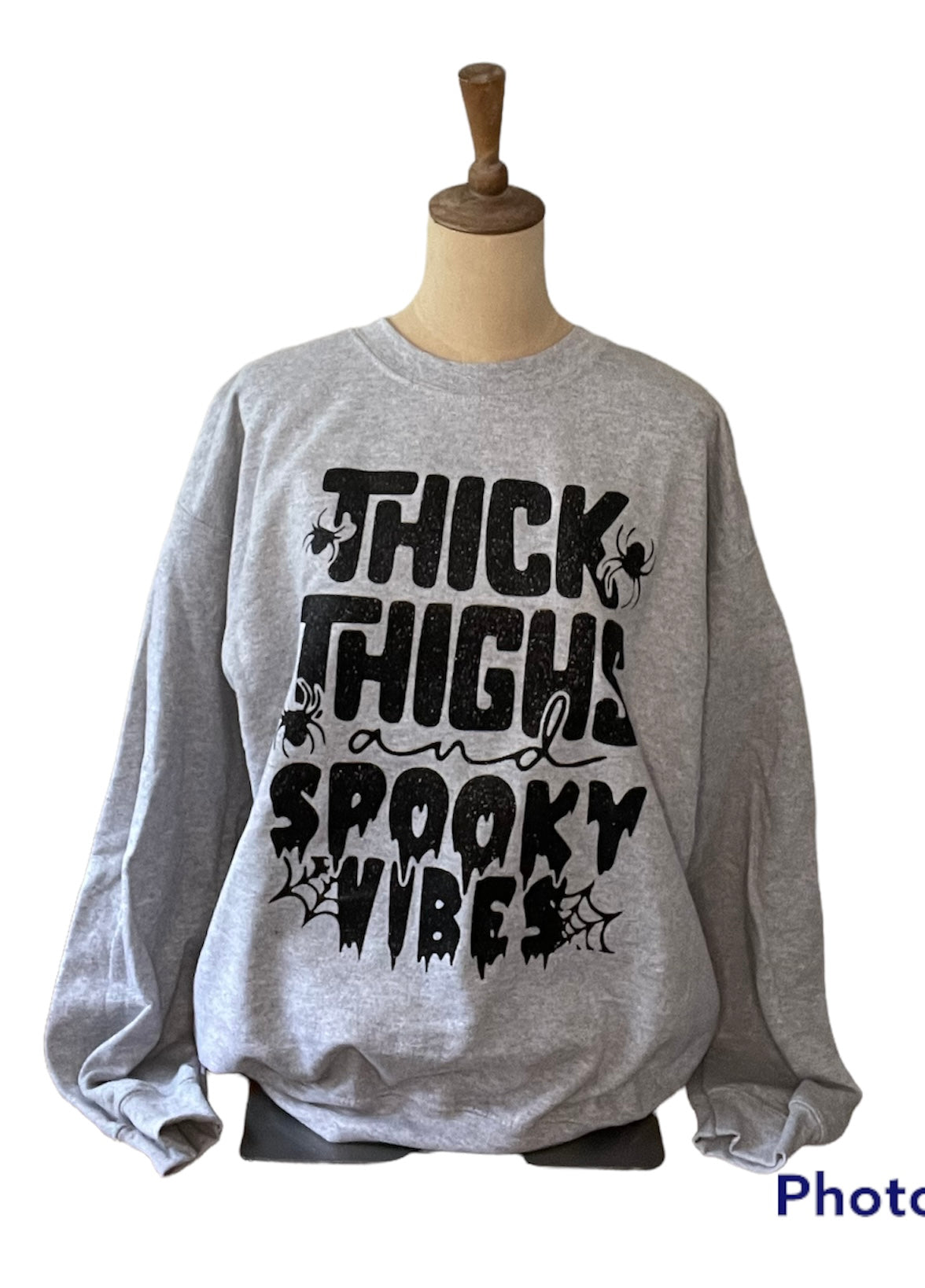 NOT SPOOKY - Thick Thighs, Spooky Vibes image 0