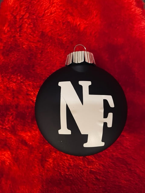 NOT MERRY - Black NF Christmas Ornament image 1