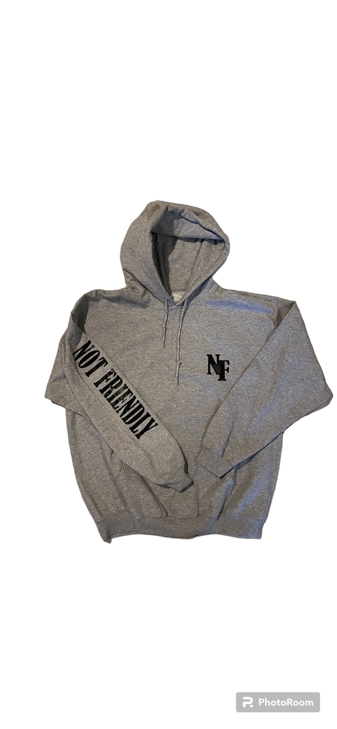 NOT FRIENDLY-Grey "F-All The Way Off" image 1