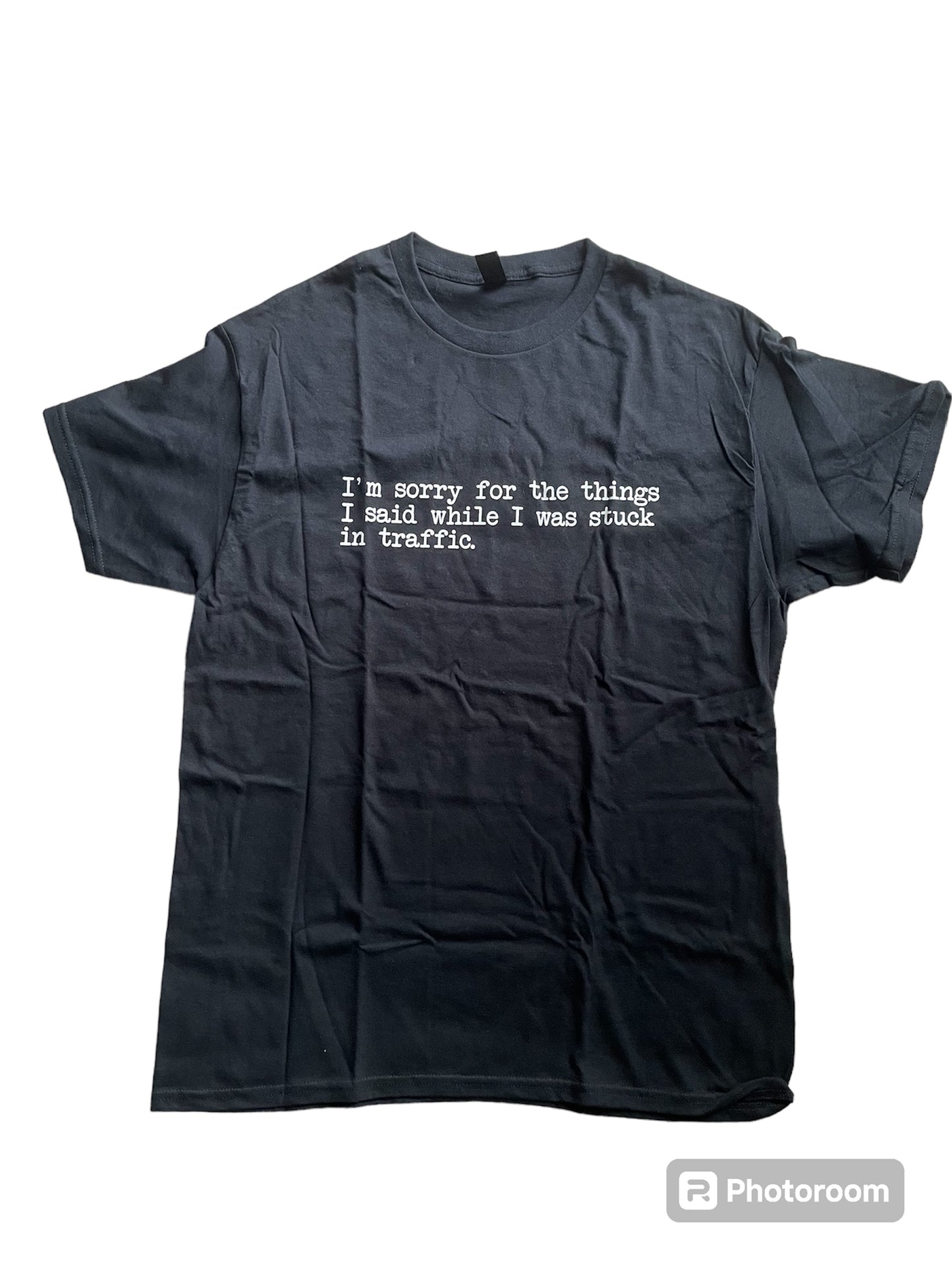 NOT FRIENDLY Black Tee “Road Rage” image 0