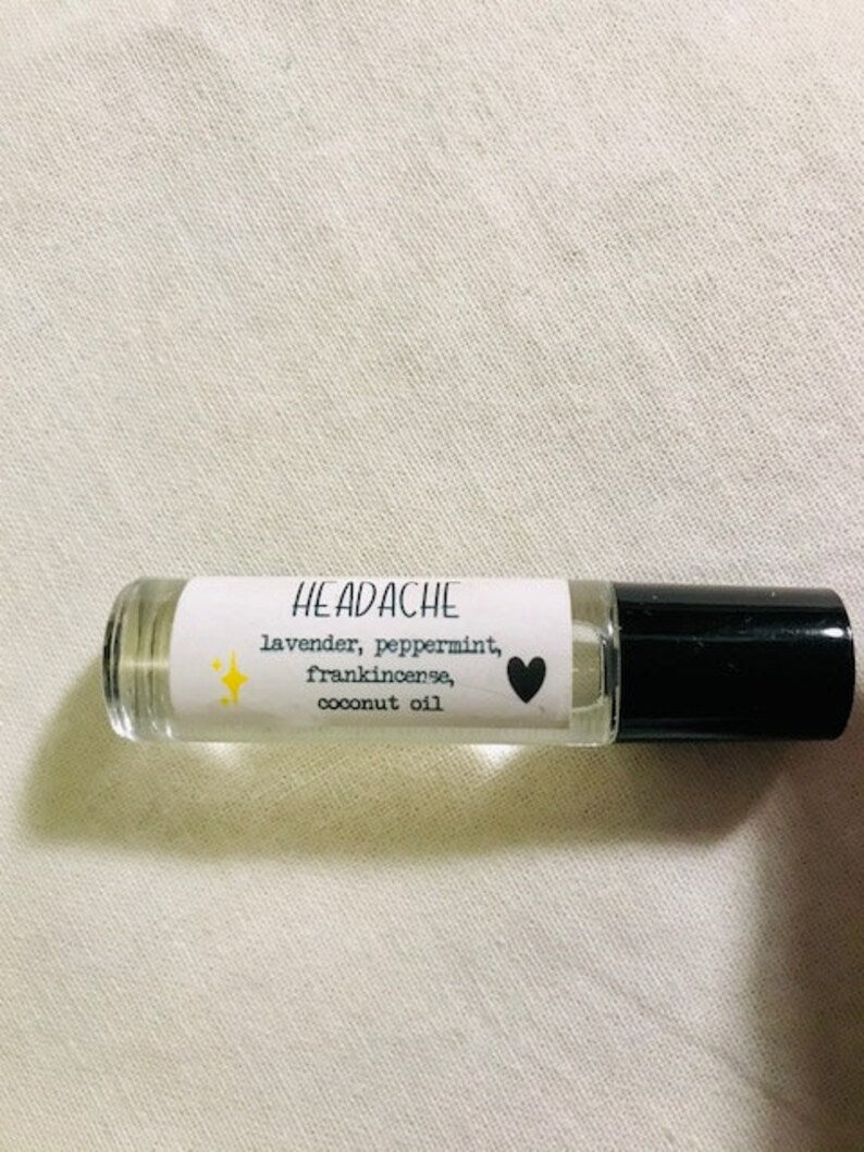 Headache Relief Essential Oil Rollerball - 10ml image 0